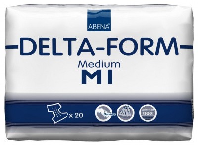 Delta-Form Подгузники для взрослых M1 купить оптом в Хабаровске
