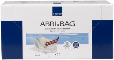 Abri-Bag Гигиенические впитывающие пакеты для туалета 51,5x39 см купить оптом в Хабаровске
