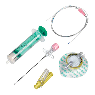 Набор для эпидуральной анестезии Перификс 420 18G/20G, фильтр, ПинПэд, шприцы, иглы  купить оптом в Хабаровске