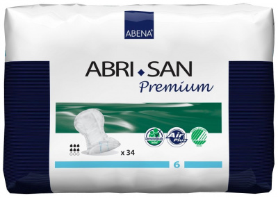 Урологические вкладыши Abri-San Premium 6, 1600 мл купить оптом в Хабаровске
