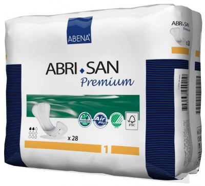 Урологические прокладки Abri-San Premium 1, 200 мл купить оптом в Хабаровске
