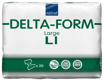 Delta-Form Подгузники для взрослых L1 купить оптом в Хабаровске
